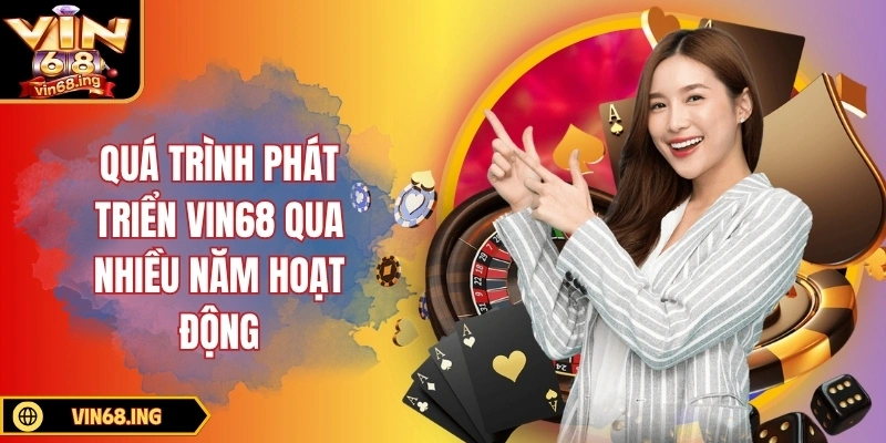 Quá trình phát triển VIN68 qua nhiều năm hoạt động